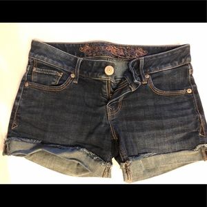 Express Jean Shorts. Great wash just too big!